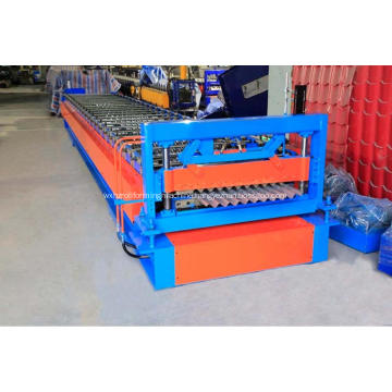 Corrugated sheet roll forming machine 18-76.2-762 type